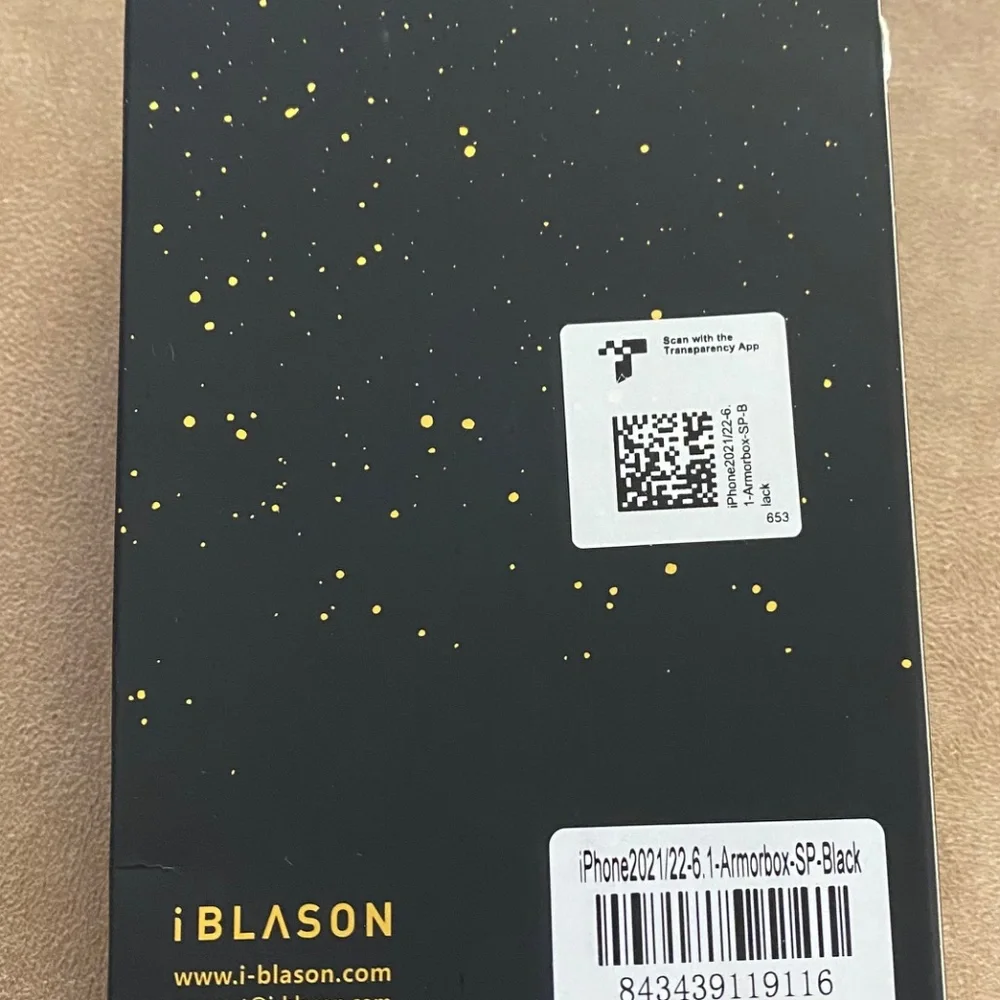 I-Blason iPhone 13 Armorbox Case - Black